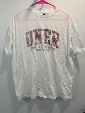Oner Active White Tee Oversized Tee